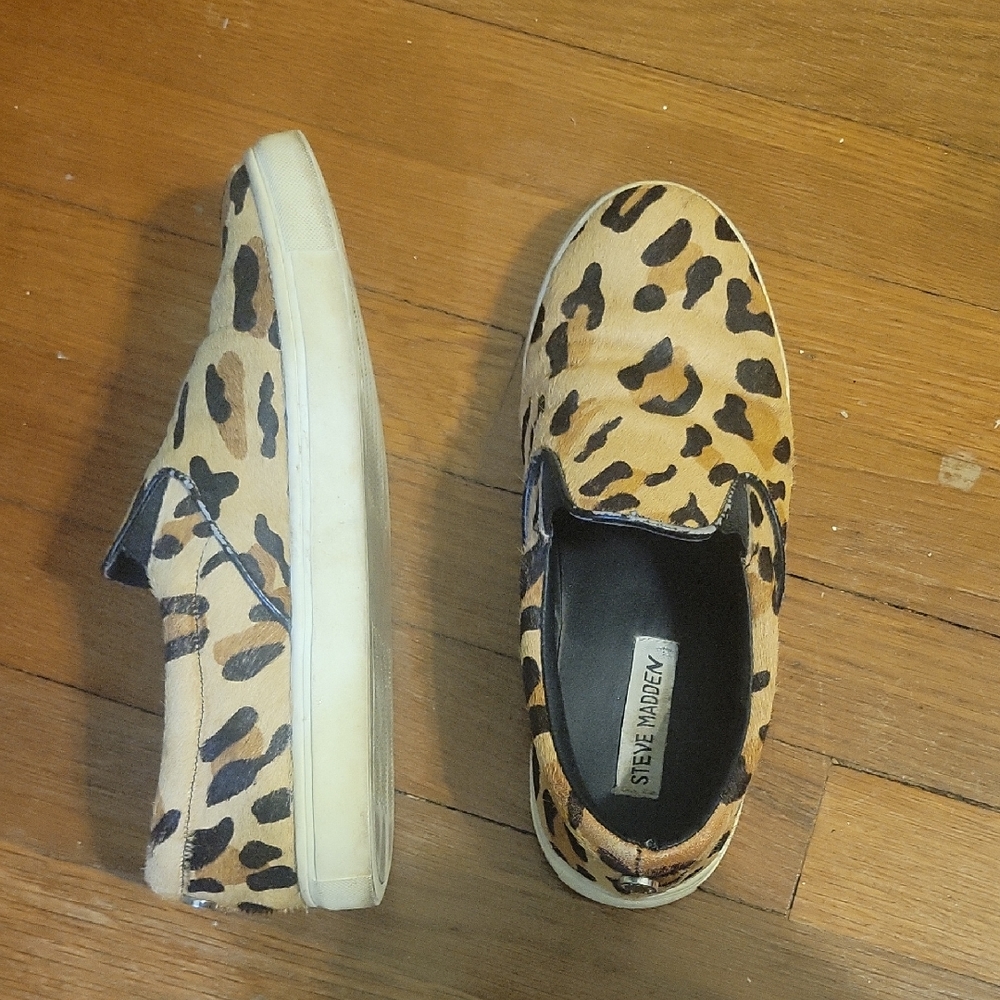 Leopard Slip-on Sneakers